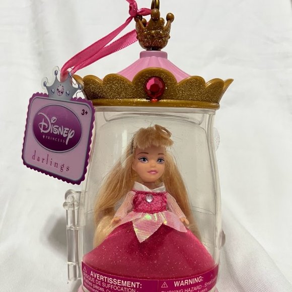 Disney Princess Darlings Doll Aurora Sleeping Beauty With Case and Brush Sealed - Picture 4 of 4